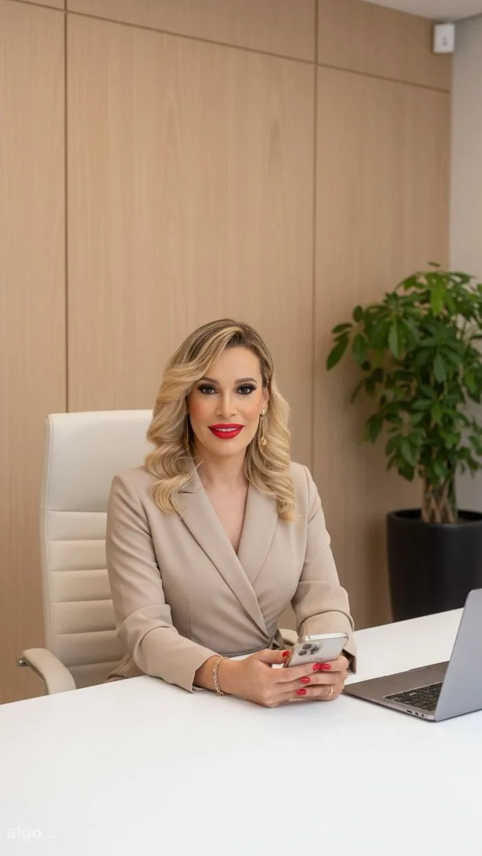 Dra Ana Paula Libonati no consultório